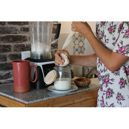 sac a lait végétal coton bio pour lait de souchet sac a lait végétal coton bio pour lait de souchet