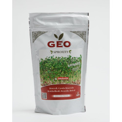 geo sprouted organic broccoli seed