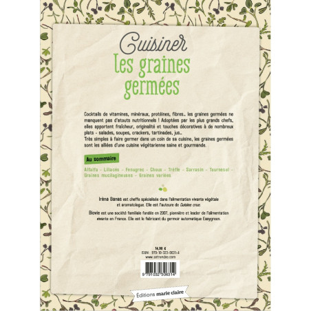 Cuisiner les graines germées - Irena Banas - résumé Cuisiner les graines germées - Irena Banas - résumé