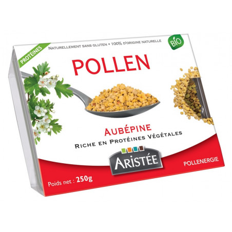 pollen d'aubépine frais pollenergie emballage pollen d'aubépine frais pollenergie emballage