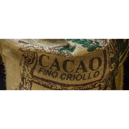 Criollo variety raw cacao nibs