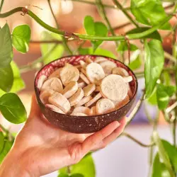 Plátano liofilizado 200 gramos dulce saludable Plátano liofilizado 200 gramos dulce saludable