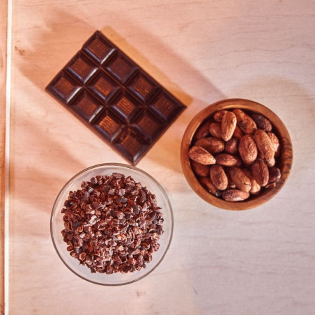 gamme cacao biovie pate feve et pépite