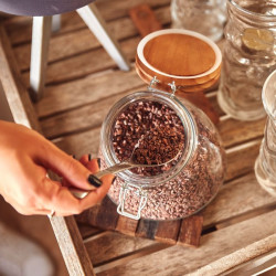 Criollo variety raw cacao nibs Criollo variety raw cacao nibs