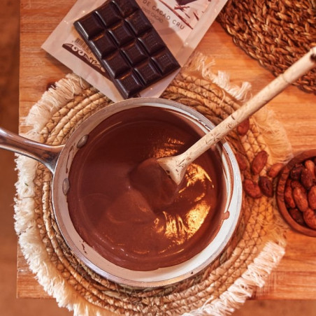 RRRAW cacao cru brut 100% chocolat dessert