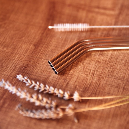 Eco-friendly & sustainable stainless steel straws Eco-friendly & sustainable stainless steel straws