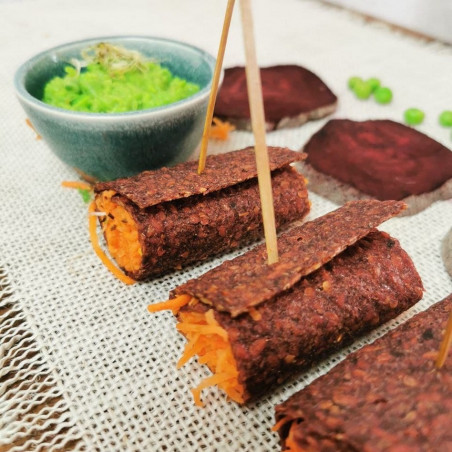 wrap déshydraté cru bio betterave chili rawfood wrap déshydraté cru bio betterave chili rawfood