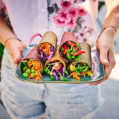 plateau de wrap cru bio butternut gingembre frais sans gluten plateau de wrap cru bio butternut gingembre frais sans gluten