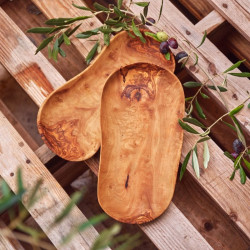 assiette en bois artisanale olivier assiette en bois artisanale olivier