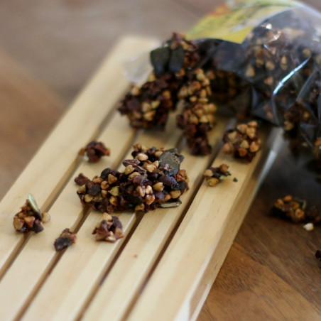 crunchy cacao cru sarrasin activé et durian snacks sucré cru crunchy cacao cru sarrasin activé et durian snacks sucré cru