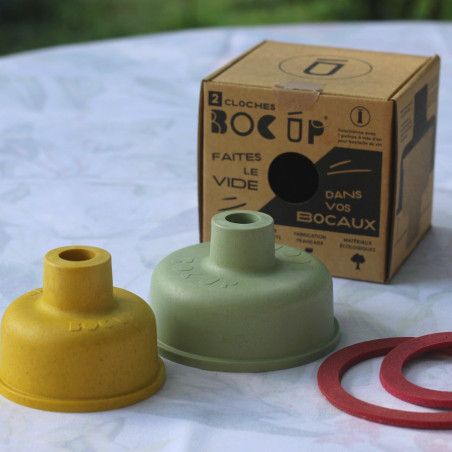 bocup cloches pour faire le vide bocaux invention made in france