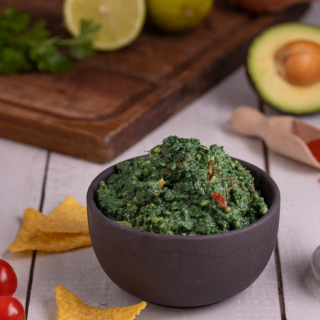 crème de spiruline umamiz ultra fraiche française en guacamole