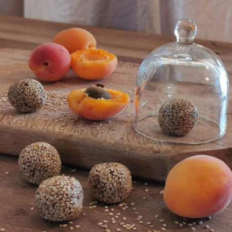 energy ball upnmind abricot acérola sésame crue bio vegan healthy