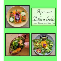 e-book apéraw délices salés apéritif cru vivant wraps version crue