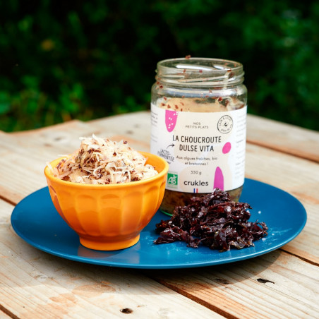 chou lacto fermentation choucroute crue algues dulse microbiote 550g chou lacto fermentation choucroute crue algues dulse microbiote 550g