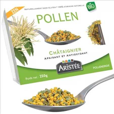 polline di castagno crudo scatola pollenergie polline di castagno crudo scatola pollenergie