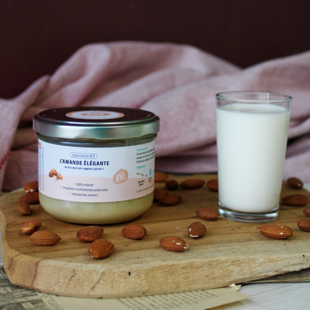 faire son lait d'amande maison avec la purée d'amande brin de foli 180g faire son lait d'amande maison avec la purée d'amande brin de foli 180g