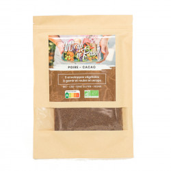 wrap de fruits version crue poire cacao wrap de fruits version crue poire cacao