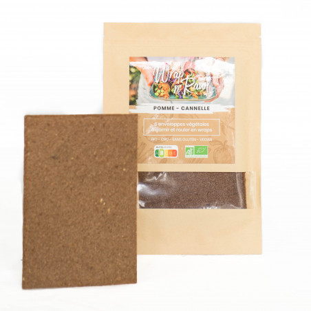 wrap de fruits version crue poire cacao wrap de fruits version crue poire cacao