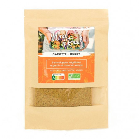 wrap cru déshydraté légumes wraps en packaging wrap cru déshydraté légumes wraps en packaging