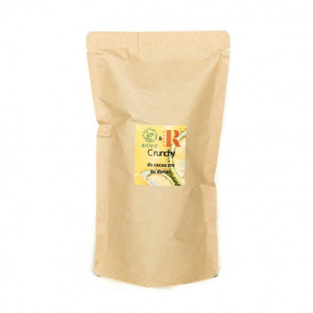crunchy cacao cru sarrasin activé et durian déshydraté crunchy cacao cru sarrasin activé et durian déshydraté