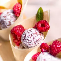 Energieball Upnmind Himbeere Kokos roh bio vegan gesund