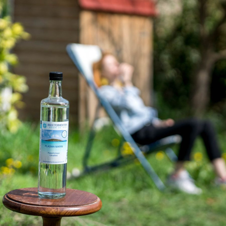 Hypertonic Marine Plasma 0.75 L - Ultra-filtered Ibiza Sea Water (Quinton® process) | Biovie