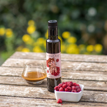 vinaigre de cidre à la framboise au plasma marin vinaigre de cidre à la framboise au plasma marin