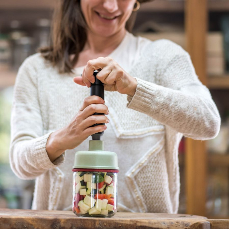 Appareil pour mise outlet sous vide