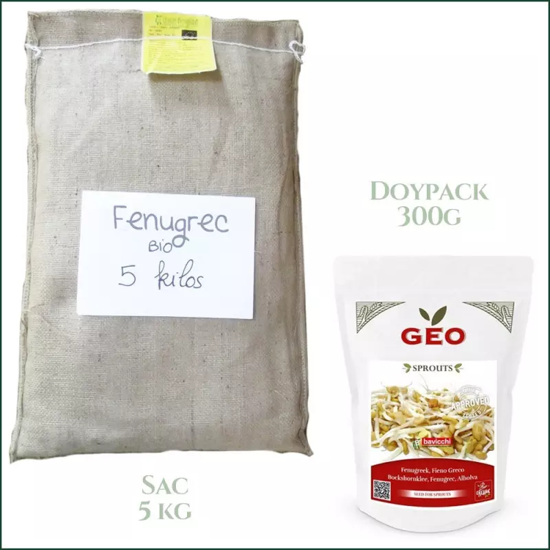 Graines de fenugrec - 1,5 kg