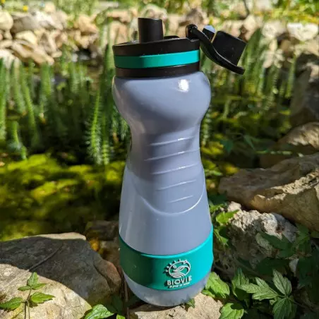 Bio-based filtered water bottle - 550 ml