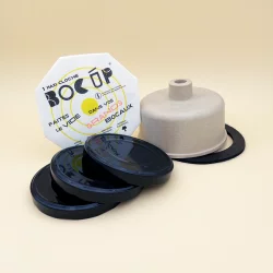 Maxi bocup avec couvercles et joints, invention made in france Maxi bocup avec couvercles et joints, invention made in france