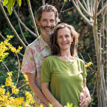 Eric et Aurélie Viard, auteurs, gérants de la boutique en ligne Biovie