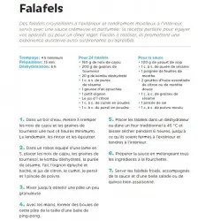 Receita de falafel retirada do livro "algas no dia a dia" Receita de falafel retirada do livro "algas no dia a dia"