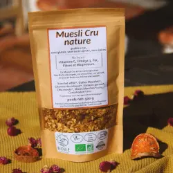 Muesli crudo naturale 500g sacchetto kraft Muesli crudo naturale 500g sacchetto kraft