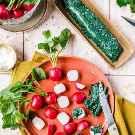 Frischer Spirulina-Aufstrich Frischer Spirulina-Aufstrich
