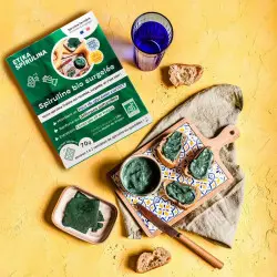 Spirulina in der täglichen Ernährung, frische gefrorene Spirulina Spirulina in der täglichen Ernährung, frische gefrorene Spirulina