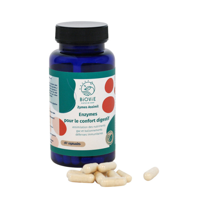 Enzimi per migliorare la digestione - zymes assimil Biovie