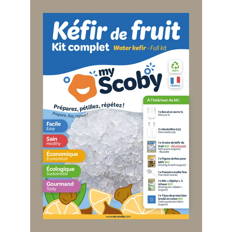 kit zelfgemaakte kefir My Scoby (orisae)