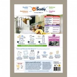 achterkit voor zelfgemaakte kefir My Scoby (orisae)