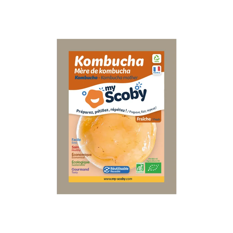 packaging kombucha fraiche