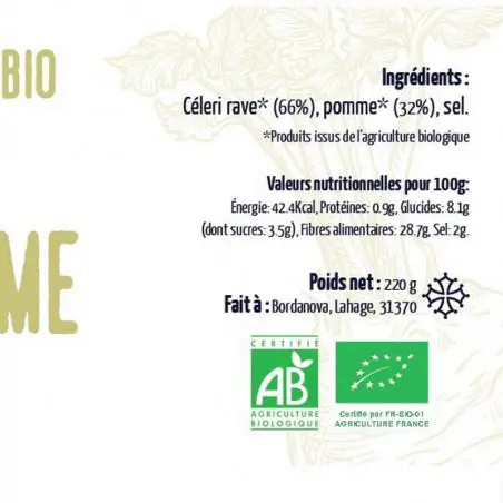 Elenco ingredienti Elenco ingredienti