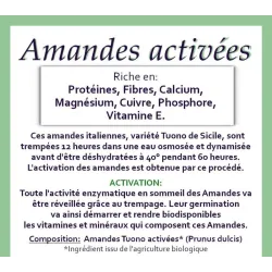 Etiquette amandes Etiquette amandes