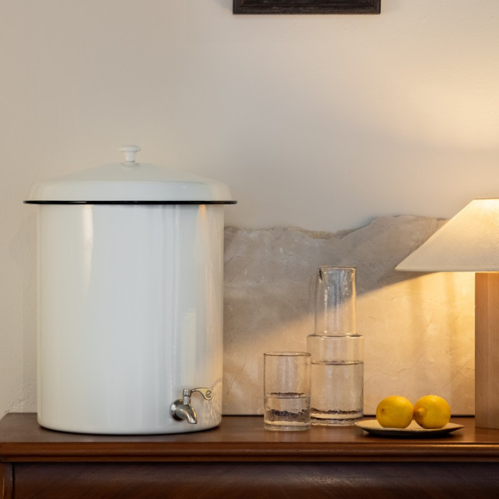 Ecofiltro Blanc: Keramik-Wasserfilter für reines Wasser (20L)