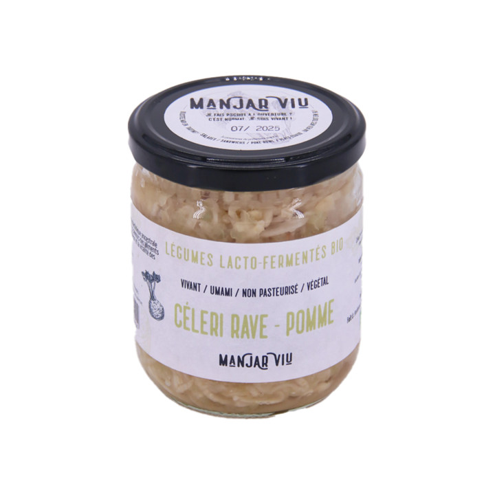 Organic Lacto-fermented Celeriac and Apple