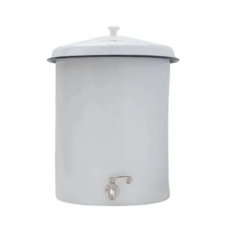 Filtro d'acqua Ecofiltro Bianco: Purificatore d'acqua in ceramica (20L) Filtro d'acqua Ecofiltro Bianco: Purificatore d'acqua in ceramica (20L)