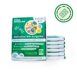 Organic frozen fresh spirulina - 420g