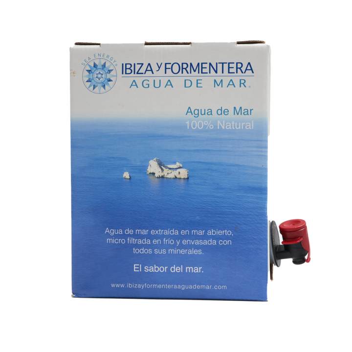 Plasma marino hipertónico 3 L (Bag-in-Box) - Agua de mar de Ibiza | Biovie