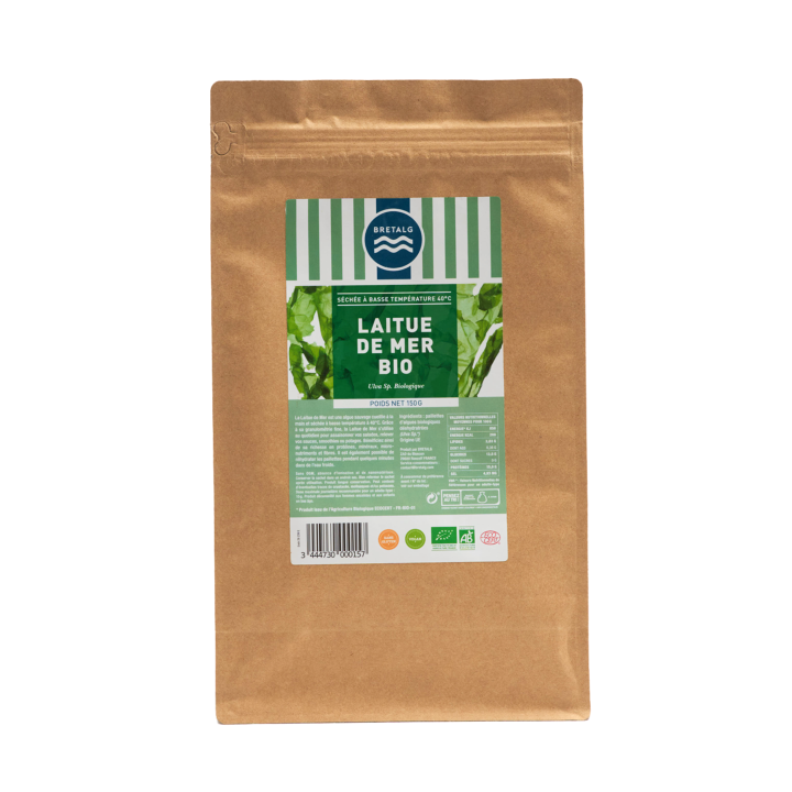 Alghe Lattuga di Mare Essiccate Bio (150 g)