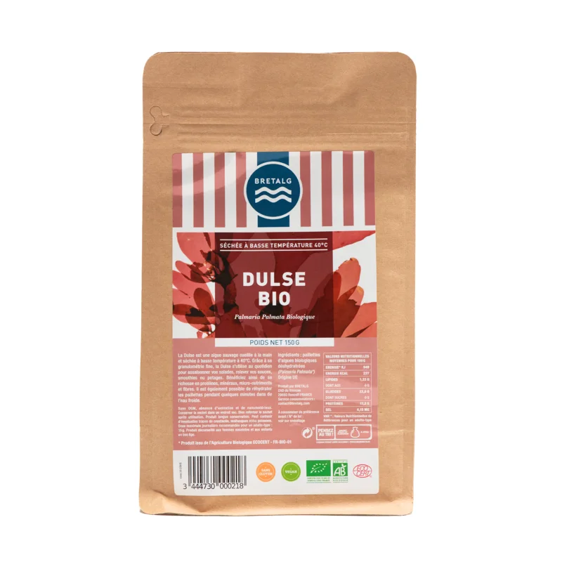 Bio getrockneter Dulse-Algen (150 g)